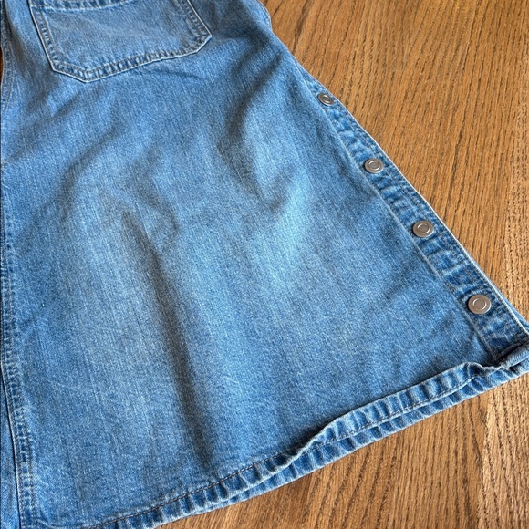 Free People denim overall dress - Picture 4 of 5